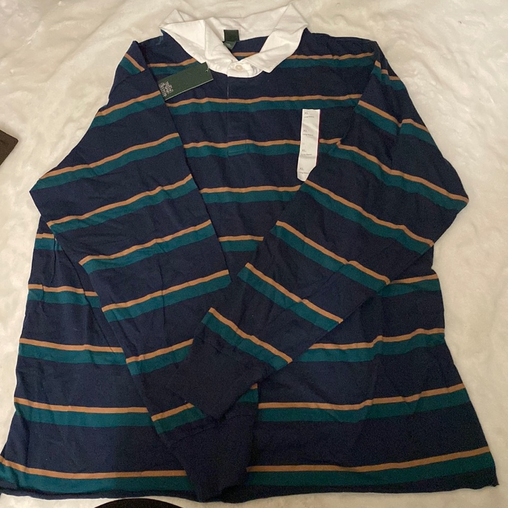 Mens new striped shirt